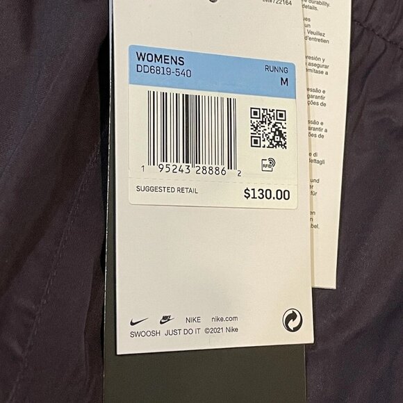 Nike Women Medium Reflective Storm-FIT ADV Running Pants DD6819 540 NEW - Picture 7 of 12
